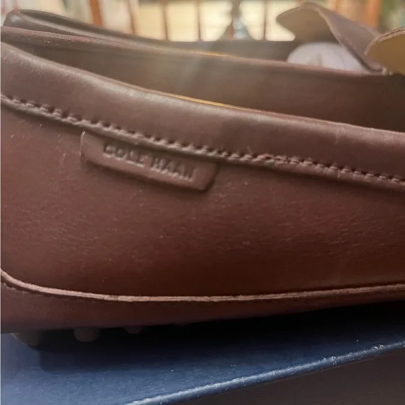 🤎 NIB Mens Cole Haan Grant Canoe Penny Loafer (11)